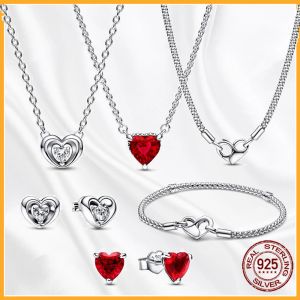 Halsketten 2023 Die neue Pandore Moments Studed Chain-Halskette eignet sich für Boutique-Geschenke zum Jubiläum von Frauen