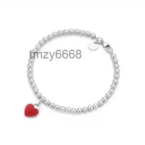 Fashion Classic 925 Sterling Silver Love Heart Bracciale Designer Gioielli Donna Regalo di festa Qualità con scatola T5L8