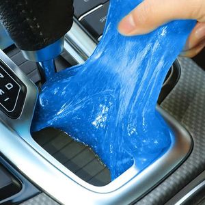 Soluções de lavagem de carro gel de limpeza multifuncional saída de ventilação de ar painel portátil ferramenta mágica removedor de lama lacuna poeira sujeira limpa