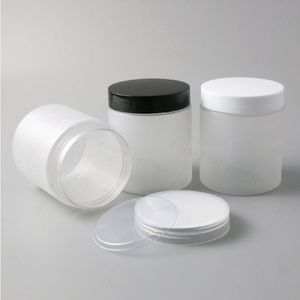 20 x 250g 250ml Frost PET Jars Containers with Screw Plastic lids 250cc 833oz Empty Transparent Cream Cosmetic Packaging Vfrxq