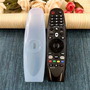 Remote Controlers Transparent Silicone Case For TV Control Protective Cover AN-MR600/650 Thicken Anti-fall Shockproof Sleeve