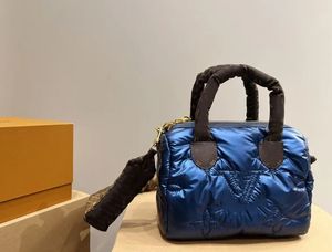 Kış omuz çantaları lüksler tasarımcıları spee 25 dy moda kadınlar klasik kadın çanta tote crossbody bayanlar dikişli pamuklu yastık çanta çanta çanta cüzdanları