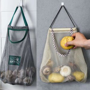 Borsa portaoggetti da cucina per cipolle e patate, organizer da appendere per frutta e verdura, aglio, 240125