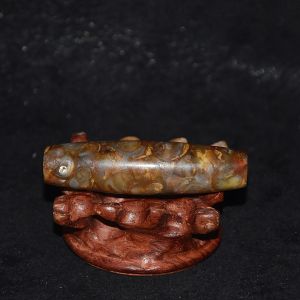Kristal saf doğal dzi boncuklar 61*16mm antik hukuk salyangoz taş menwomen takı aksesuarları ücretsiz gönderim
