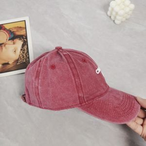 Nyaste Pure Cotton Denim Designer CH Baseball Caps Spring och Autumn Classic Logo Caps