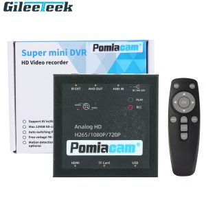 Video registratore Mini 1CH DVR HDMI Output 1080p HD DVR Anteprima in tempo reale DMA122 DVR per le telecamere AHD TVI Audio e registrazione video