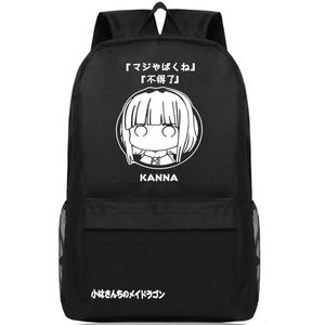 Kobayashi San Chi No Maid Dragon Plecak Tohru Day Pakiet szkolna torba drukowana plecak sportowy szkolna szkolna plecak na zewnątrz