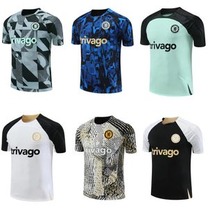 Chelsea CFC Fußballtrikot Kurzarm-Trainingsanzug PULISIC 23 24 Shorts MOUNT HAVERTZ STERLING JORGINHO Trainingsshirt KOULIBALY KANTE Trainingsanzüge