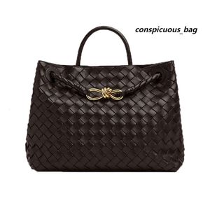 Andiamo Tote Bag Intrecciato Bags Shoulder Large Women Handbag Purse Crossbody Hobo Pouch Removable Straps Leather Handbags Shopping