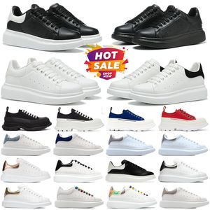 Designer Shoes Oversized Sneaker Platform Mens Women White Black Leather Suede Velvet Flats Lace Up Chaussures de Espadrilles Scarpe Sports Trainers