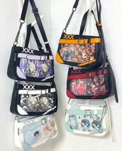 Sacos de noite ita saco 2024 novo doce arco lolita bolsa de ombro meninas exibição popular sacos crossbody feminino transparente bolso mujer