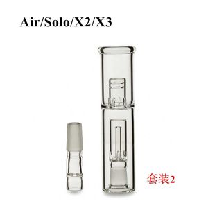 Smoking accessory arizer solo 2 air 2 & max bubblemax bubbler glass stem water piece attachment Pax2 3 BJ