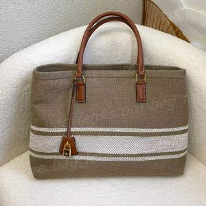 Kadınlar için moda tasarımcı tote çantaları moda tokası tuval çantası dokuma çanta büyük kapasiteli