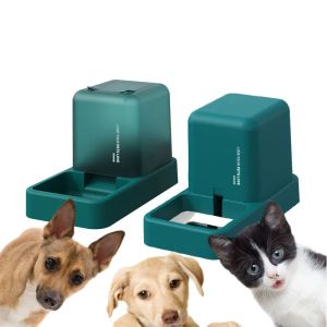 Matare 3L Cat Water Fountain Rubiks Automatic Feeder Dog Drinkers Dispenser Food Bowl Stor kapacitet Plastisk fast vertikal husdjursförsörjning