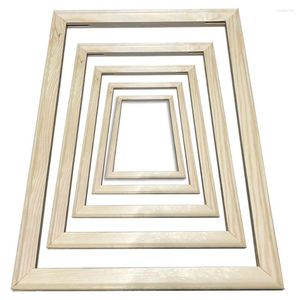 Frames Stable Large DIY Frame Natural Wood Po Framed Wall Pictures Diamond Painting Posters Home Decor