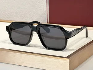 Fashion luxury designer mens women sunglasses vintage premium acetate rectangle glasses outdoor trendy versatile style Anti-Ultraviolet come with case