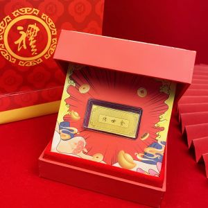 Pendants hoyon, gerçek altın küçük altın barlar iş hediyeleri içerir küçük altın tuğlalar dekoratif serisi 999 altın bar takı sertifikası