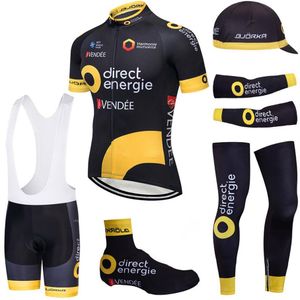 6PCS Set Completo TEAM 2020 Maglia da ciclismo diretta 20D pantaloncini da bici Ropa Ciclismo estate quick dry pro BICICLETTA Maillot bottoms wear250Z