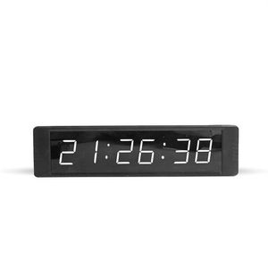 Väggklockor flerfärgad digital LED-klocka Big Stopwatch Gym Countdown Timing School Factory Workshop Watch258b