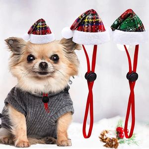Abbigliamento per cani 1XChristmas Pet Hats Cappello natalizio alla moda Party Decorare berretti Prodotti decorativi per cani di piccola taglia Gatti