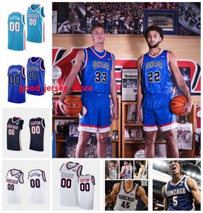 Kelly Olynyk John Stockton Gonzaga Basketball koszulka koszyka