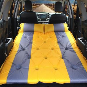 Acessórios interiores cama de viagem do carro acampamento colchão ar assento traseiro auto explodir iatable elevado airbed sofá ao ar livre