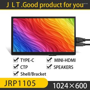 Módulo LCD de 10,1 polegadas 10 polegadas 1024 600 IPS Tela Raspberry Pi com suporte para toque Pi3 Pi4 3B Laranja Banana
