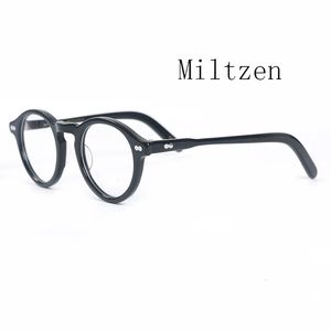 Johnny Depp Brillengestell Männer Frauen Computer Optische Retro Runde Miltzen Stil Brille Spektakel Klare Linse 240118