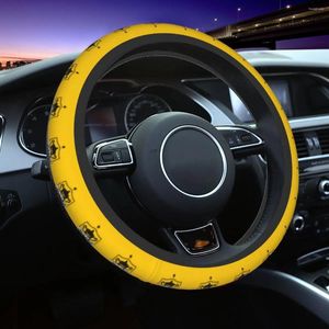 Window Stickers Israel FCBJ Jerusalem Steering Wheel Cover Universal 15 Inch Breathable Anti-Slip Warm In Winter And Cool Summer
