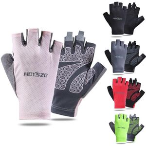 Cycling Gloves 1Pair Bicycle Half Fingers -Slip -sweat Gel Riding MTB Road Mountain Bike Sports337t