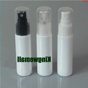 300pcs/lot PET Small ATOMIZERS 30ml Perfume Spray White Plastic Bottles with Full Cover For Cosmetic Packaginggoods Jfupg
