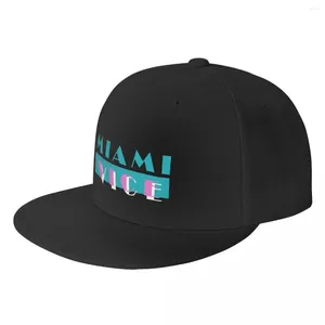 Bonés de bola Miami Vice Hip Hop Chapéu Fur Winter Man Cap Mulheres