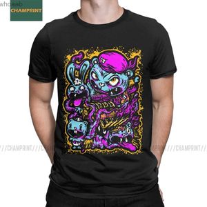 Męskie koszulki Happy Tree Friends Family T-shirt Men Cotton T Shirt Ząb ząb nierówny flippy petunia kreskówka krótkie koszulka koszulka