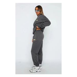 Sıradan Spor Takipleri Kadınlar Bahar Sonbahar Kadın Hoodie Ceket Pantolon Lady Slim Jumpers Tasarımcısı Açık Mekan Trailtsits Boyutu XS-3XL