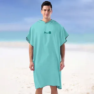 Męska odzież śpiąca Skarpetki Zwierzęce 545 Męskie Plaid Pants Surf Beach Poncho WetSit Zmiana szaty w kąpieli ręczników z kapturem do surfowania