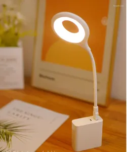 Table Lamps Foldable USB Desk Lamp Night Lights Lighting Plug-In Portable Eye Protection Reading Light