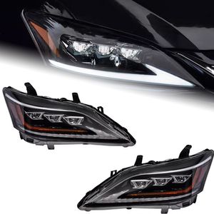 For Lexus ES ES200 Headlights 2006-2012 ES300 ES250 LED Dynamic Moving Turn Signal Lamp Head Lights Auto Assembly