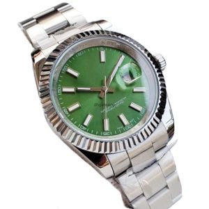 Log Watch Lao Jia Green Orologio meccanico completamente automatico da uomo con anello dei denti