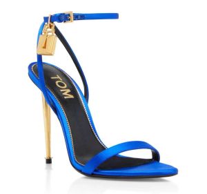 مع Box Tom Dress Shoes Ford Heels Shoe Brand Women Women Shoes Badlock Pointy Naked Sandals Lock Hardware Lock و Key Woman Metal Stiletto Size35-40