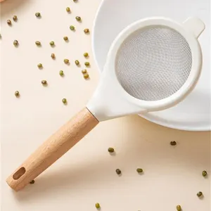 Baking Tools Juicing Filter Fine 40 Mesh Durable Not Easy To Rust Anti-corrosion Comfortable Handle Kitchen Sieve Strainer