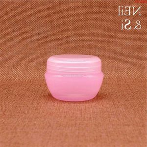 Bottiglia cosmetica rosa in plastica Ombretto riutilizzabile Olio per labbra Batom Vaso per crema Vuoto Trucco Funghi Lozione Contenitori migliore qualità Etqdp