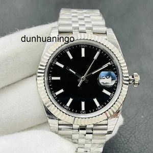 Relógio de luxo Datejust para homem designer Wimbledon preto um ou dois tons data apenas 41 mm