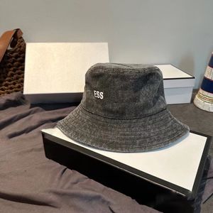 Tasarımcı Erkek Top Kapakları Yaz Denim Sıradan Katı Kadın Şapkaları Klasikler Mektup Yıkanmış Moda Casquette Çok Çift Şapka Ayarlanabilir Şapka