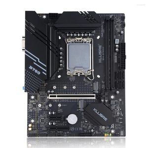 Płyty główne Kllisre B760 DDR4 płyta główna LGA 1700 Support Core I3/i5/i7/i9 12. 13. Procesor Pamięć podwójna kanał B760M