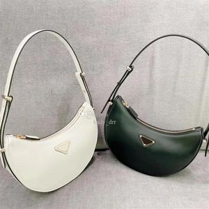 Lua acolchoada nappa bolsa de couro feminino luz estofamento ton sur ton triângulo logotipo tote designer metal ferragem hobo fechamento magnético sho3332