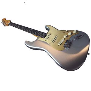 FSR Ultra S t Ebony Tforeboard Silver Guitar