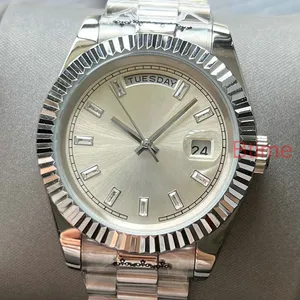 41 mm luksusowe męskie zegarki Watche Watche Wysoko wysokiej jakości moda ceramiczna 2813 Automatyczny ruch mechaniczny dla mężczyzn zegar Aaa Clock Moissanite Menwatch