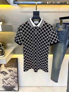 Popularne 2024 NOWOŚĆ MĘŻCZYZN POLO Summer Casual T koszule projektant męski polo liter druk mody Polo