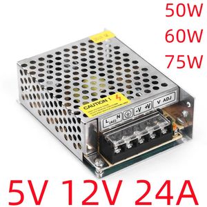 50W 60W Power AC-DC 100-240V TO 5V 12V 24V 2A 3A 5A 10A Switching Power Supply Transformer LED SMPS LED switchingLighting Transformers transformer adapter