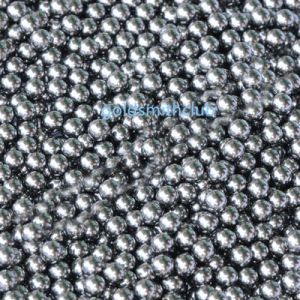 Crystal 1 kg rostfritt stål runda pärlor för roterande tumlare och vibrationstumare poleringsmedels smycken poleringsverktyg